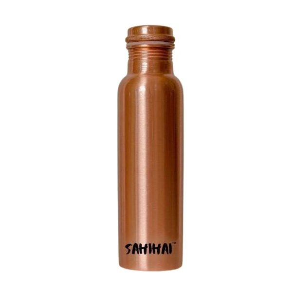 Pure copper water bottle Matte finish lacquer coated bottle Copper drinkware Health benefits of copper water bottles Ayurvedic copper vessel Natural antibacterial properties Traditional water storage Copper hydration bottle Rustic copper water container Eco-friendly drinkware Ayurveda-inspired hydration Improved digestion with copper Immune system support Copper-infused drinking water Anti-aging properties Detoxifying copper vessel Traditional Indian drinkware Holistic health benefits Copper water therapy Sustainable hydration solution